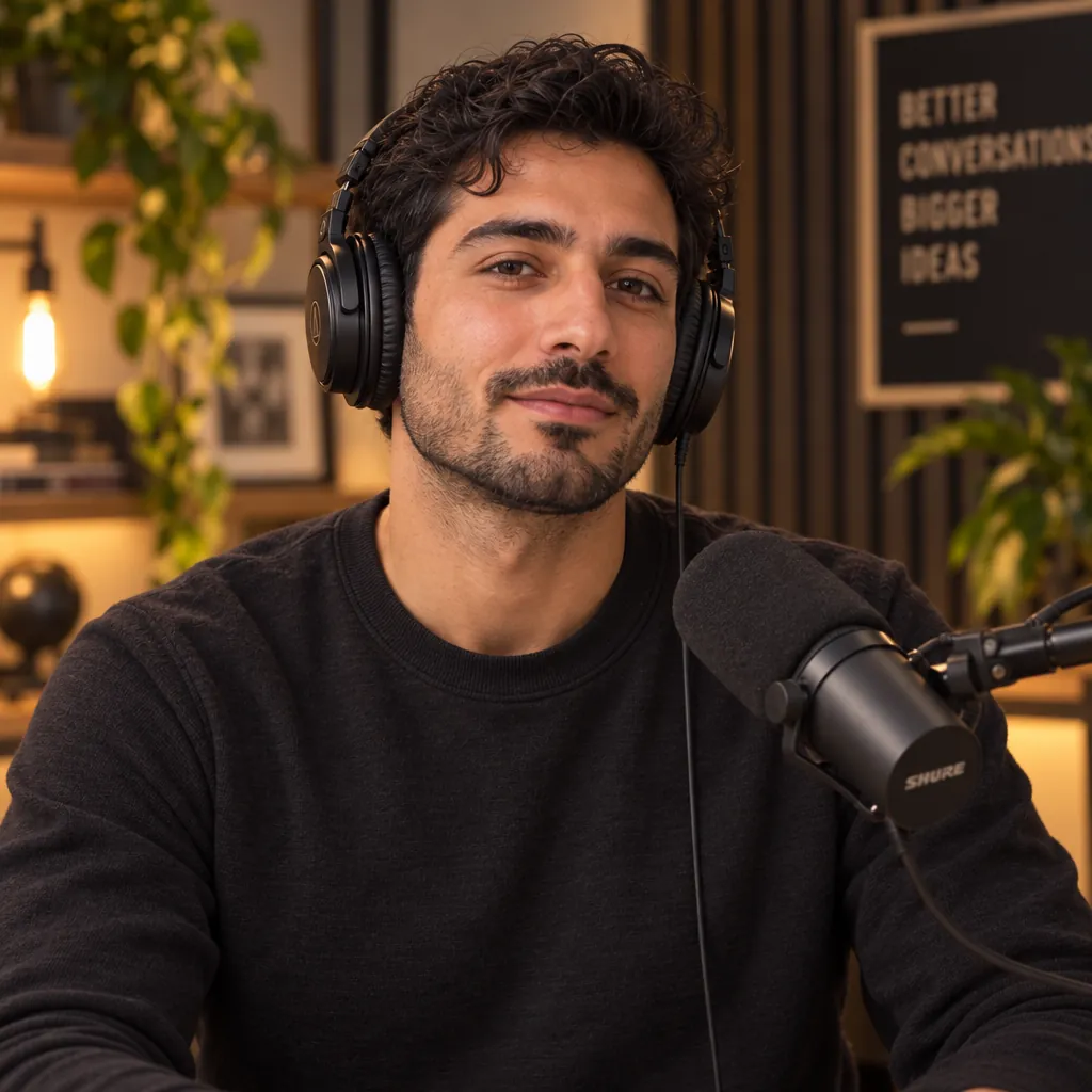 Podcast studio